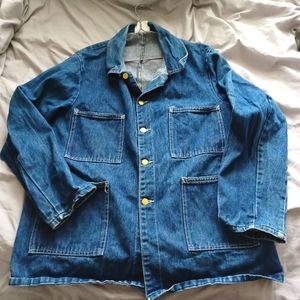 Vintage Jean chore jacket or shacket